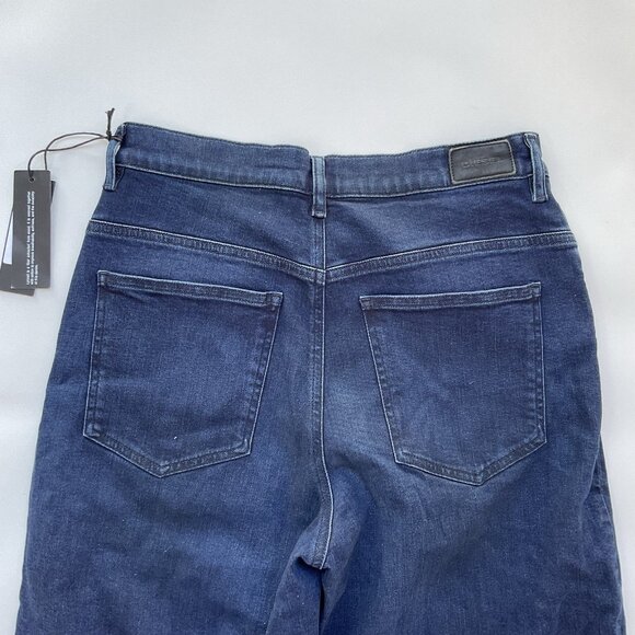$198 Diesel Women’s Widee Regular Straight Jeans High Waist 084ZC Size 29 - Picture 11 of 12